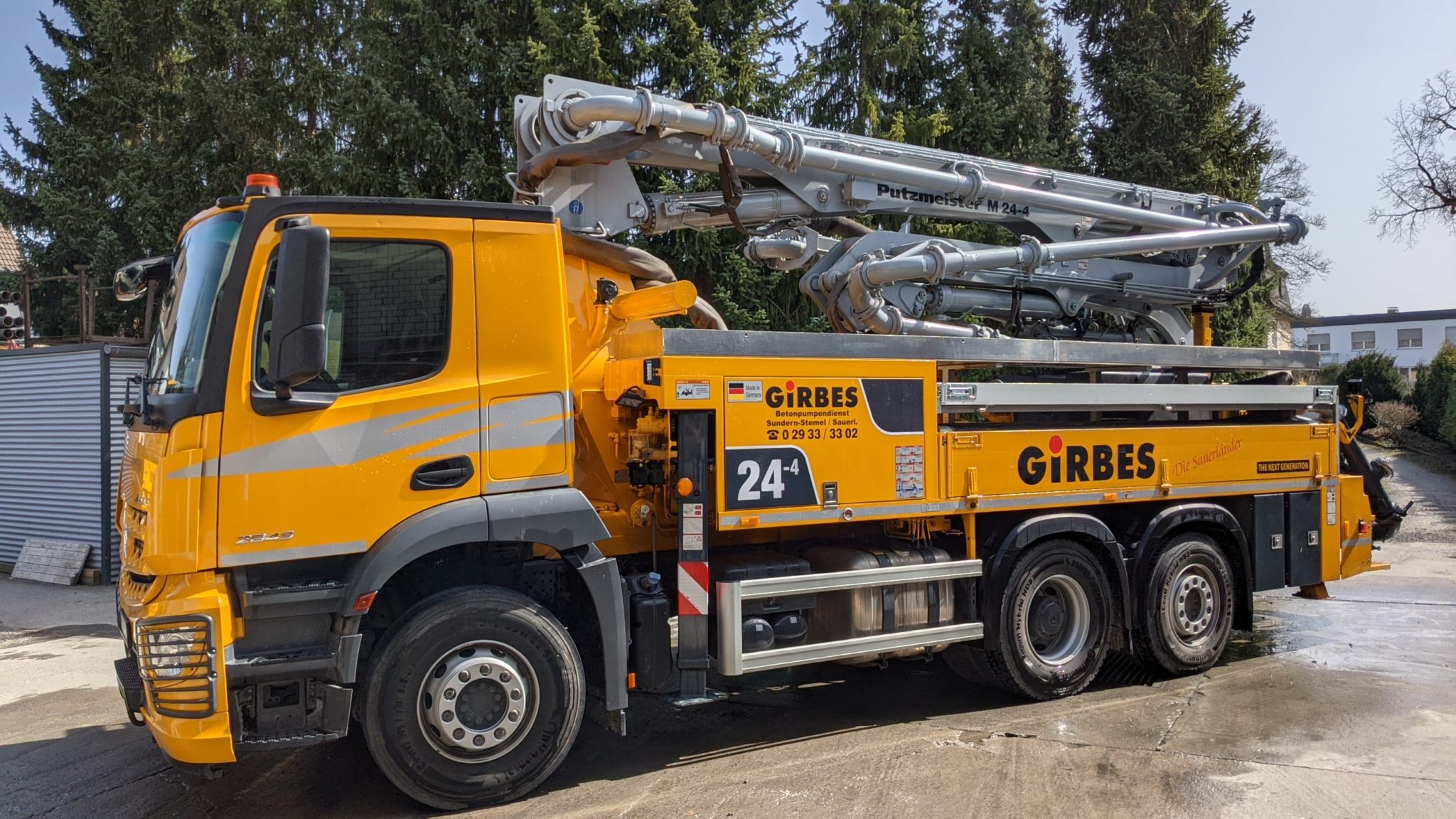 24er Betonpumpendienst Girbes